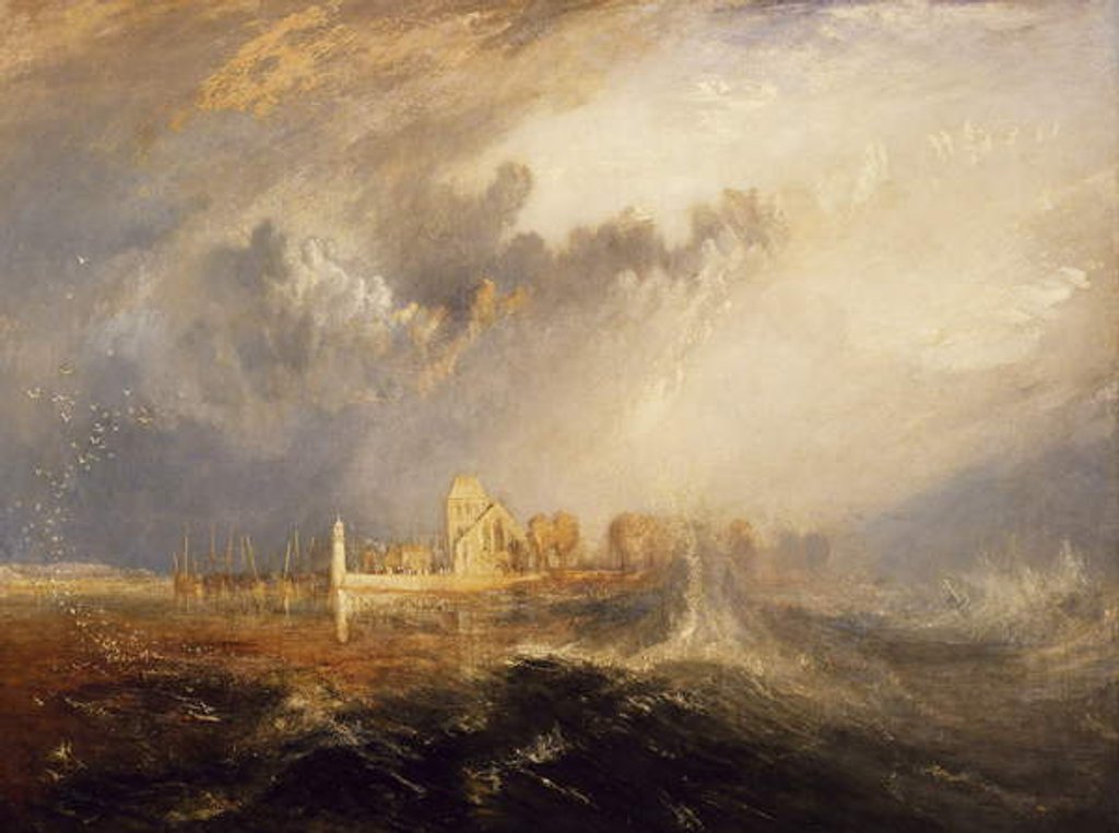 Detail of Quillebeuf, Mouth of the Seine, 1883 by Joseph Mallord William Turner