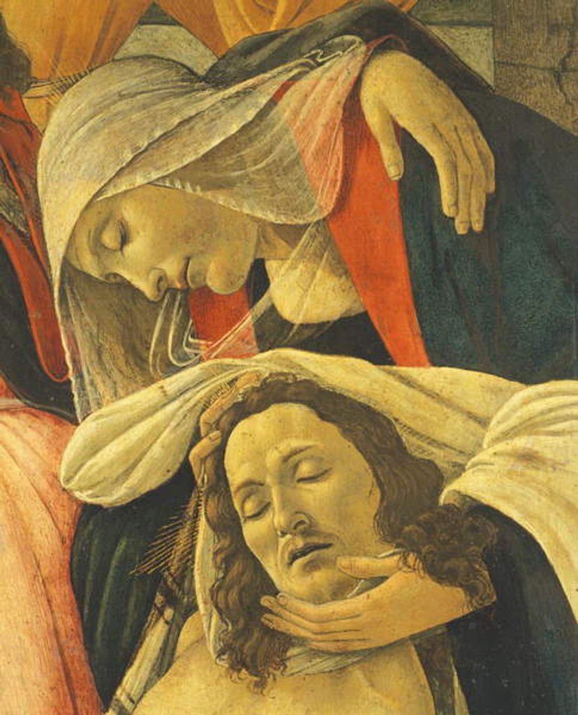Detail of Lamentation over the Dead Christ, c.1490-1500 by Sandro Botticelli