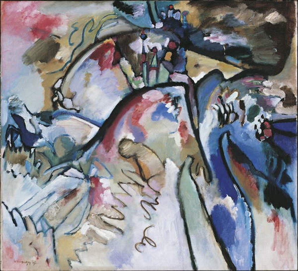 Detail of Improvisation 21A, 1911 by Wassily Kandinsky