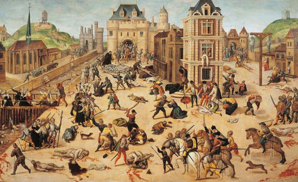 Detail of St. Bartholomew's Day Massacre, c.1572-84 by Francois Dubois
