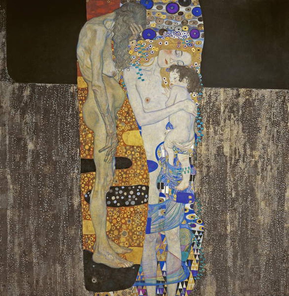 Detail of The Three Ages of Woman, 1905 by Gustav Klimt