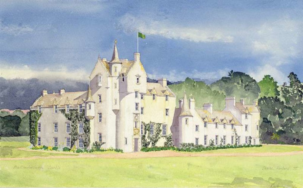 Detail of Ballindalloch Castle, 1995 by David Herbert
