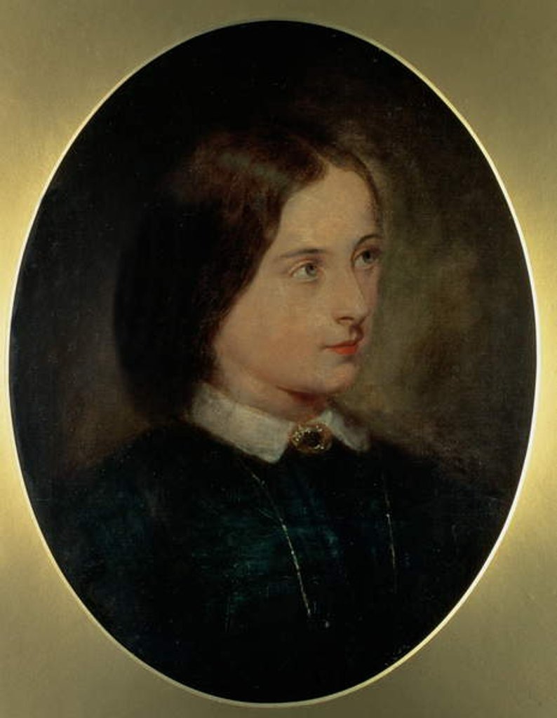 Detail of Portrait of Mamie Dickens by John Everett Millais