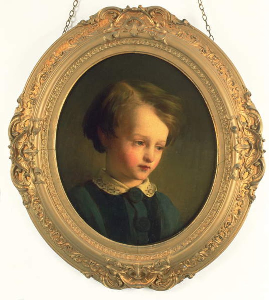 Detail of Painting of a boy, Dickens' ideal Little Paul by William Quiller Orchardson