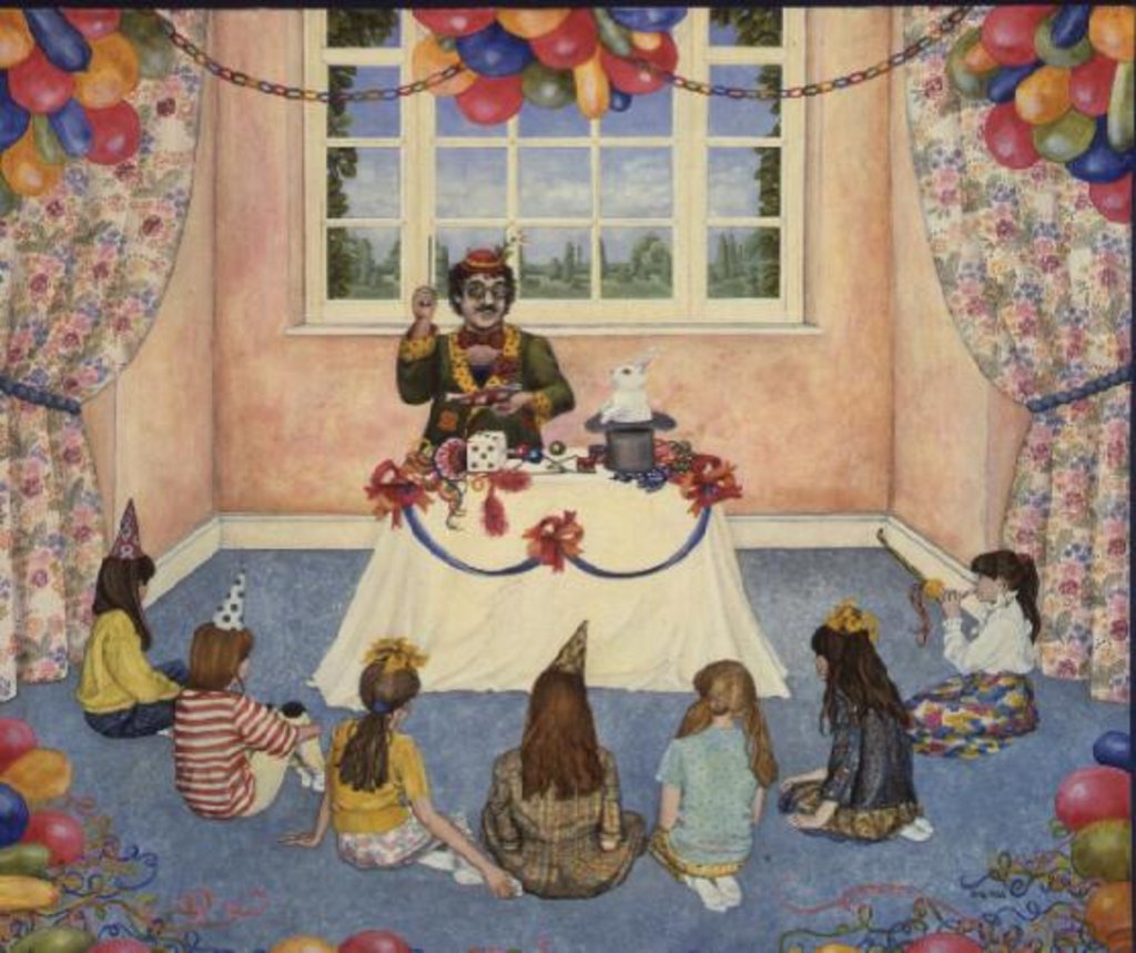 Detail of The Party by Ditz Ditz