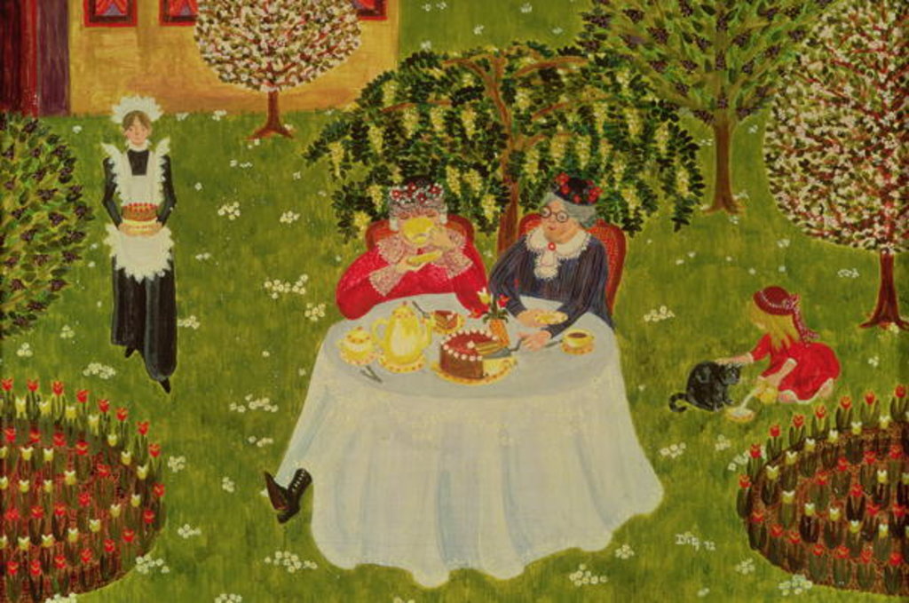 Detail of Afternoon Coffee by Ditz Ditz