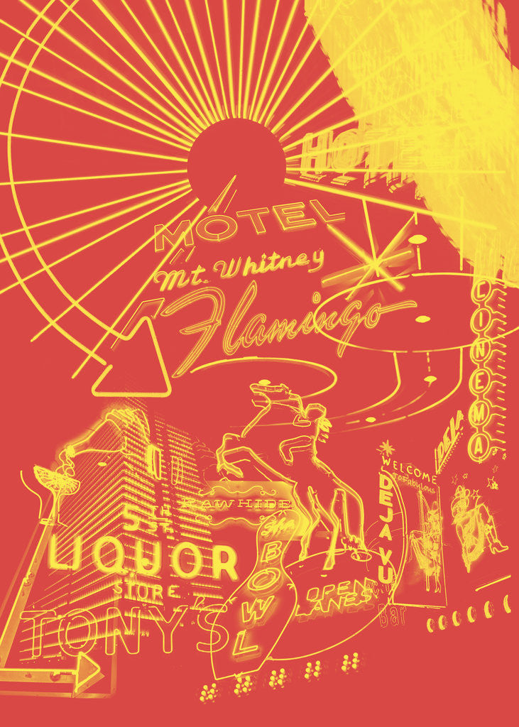 Detail of Neon 2 by Miles Donovan