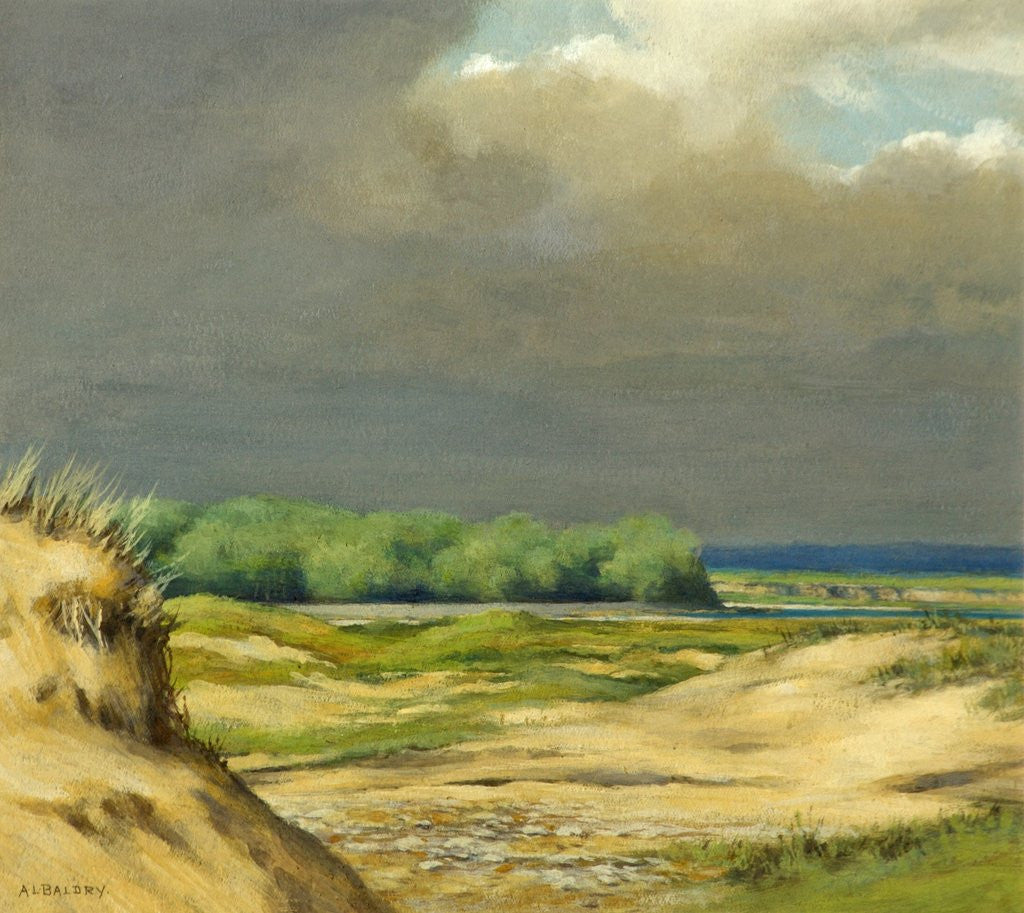 Detail of The Mouth of the Avon by Alfred Lys Baldry
