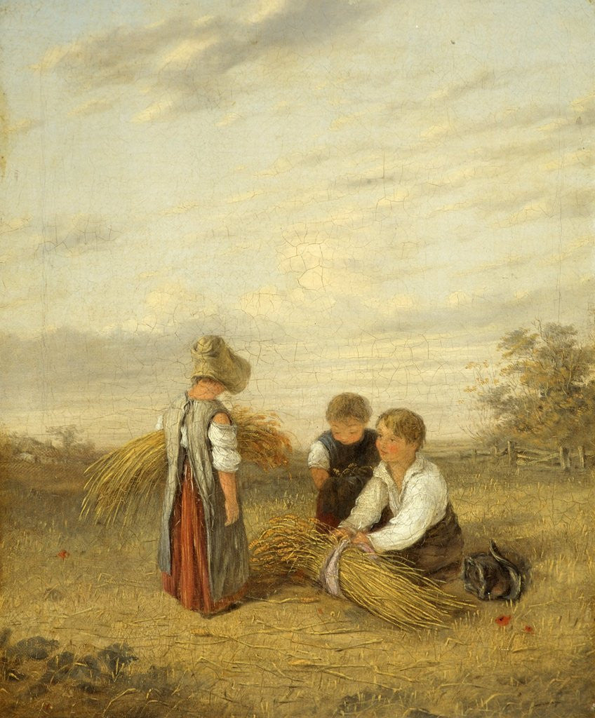 Detail of Harvest Time by William Collins