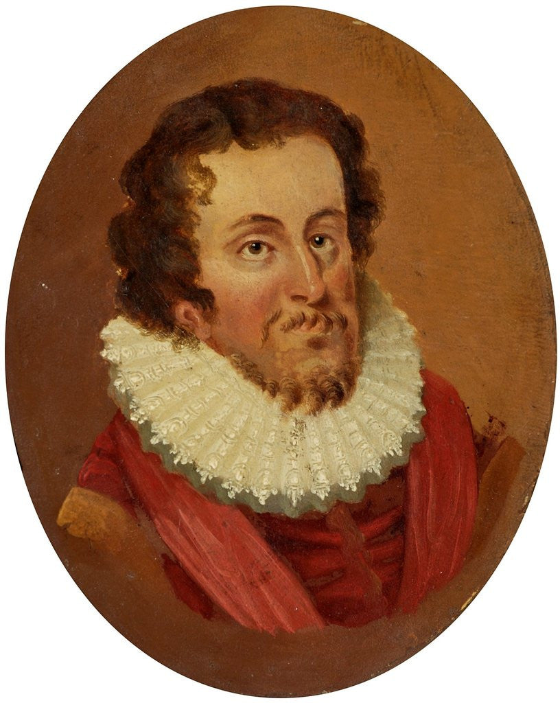 Detail of Portrait of a Tudor Gentleman by Anonymous