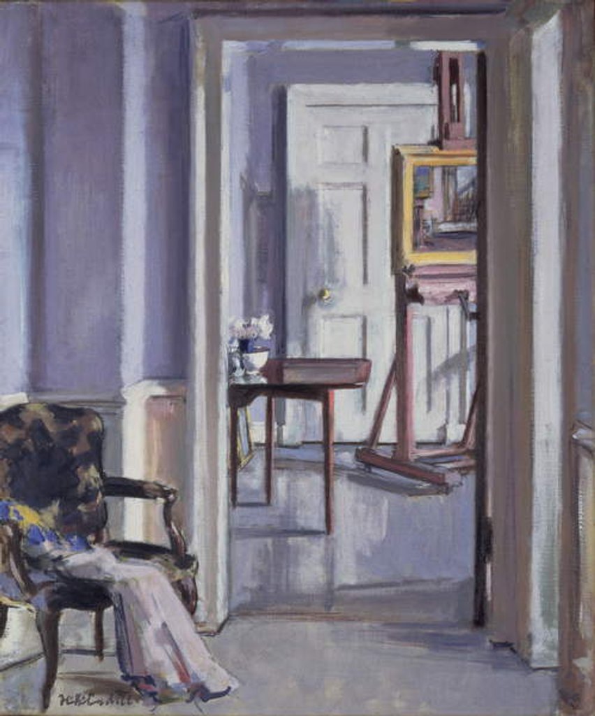 Detail of 30 Regent Terrace, c.1934 by Francis Campbell Boileau Cadell