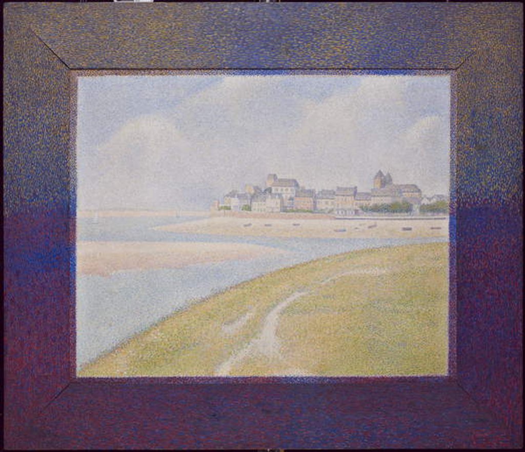 Detail of View of Le Crotoy by Georges Pierre Seurat