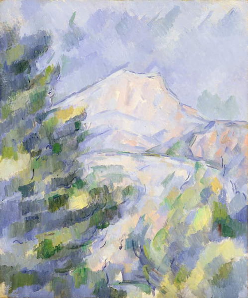 Detail of Mont Sainte-Victoire, c.1904-06 by Paul Cezanne