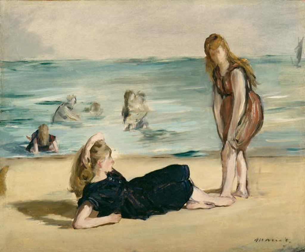 Detail of On the Beach, c.1868 by Edouard Manet