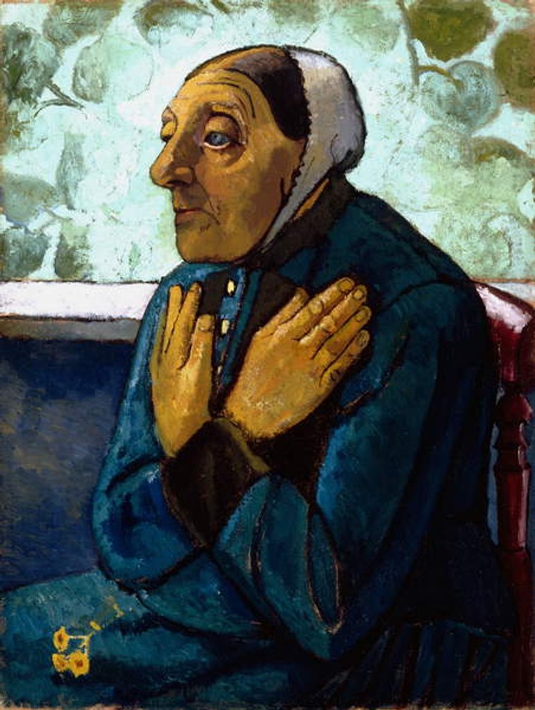 Detail of Old Peasant Woman, c.1905 by Paula Modersohn-Becker
