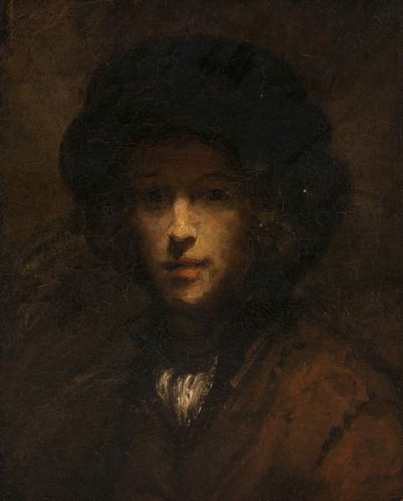 Detail of Rembrandt's Son Titus, 1641/68 by Rembrandt Harmensz. van Rijn