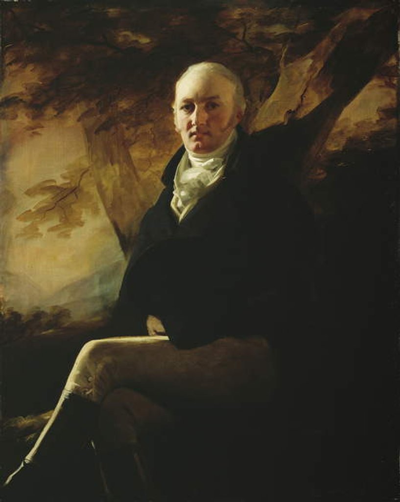 Detail of Sir James Montgomery, 2nd Baronet of Stanhope, 1804 by Henry Raeburn