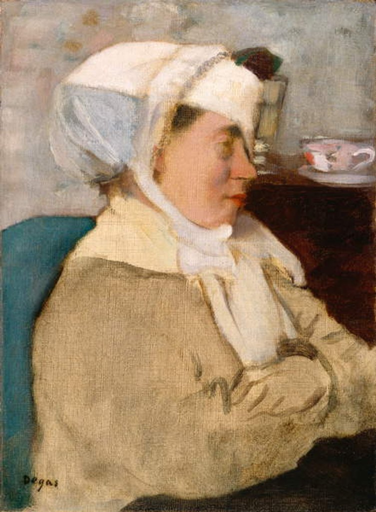 Detail of Woman with a Bandage, c.1872 by Edgar Degas