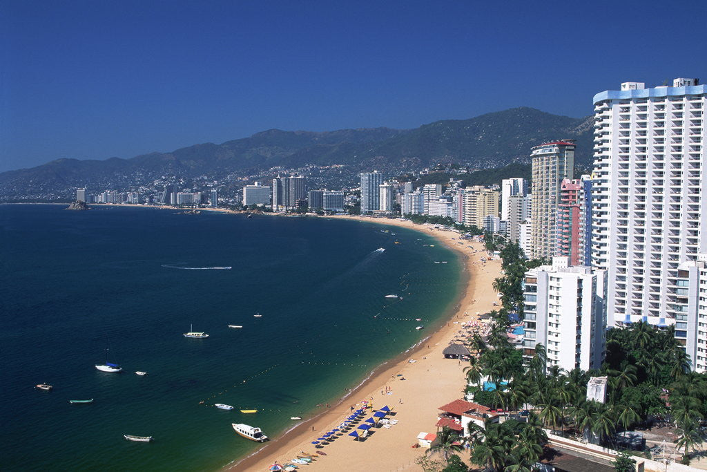 Detail of Acapulco Beach, Mexico by Anonymous