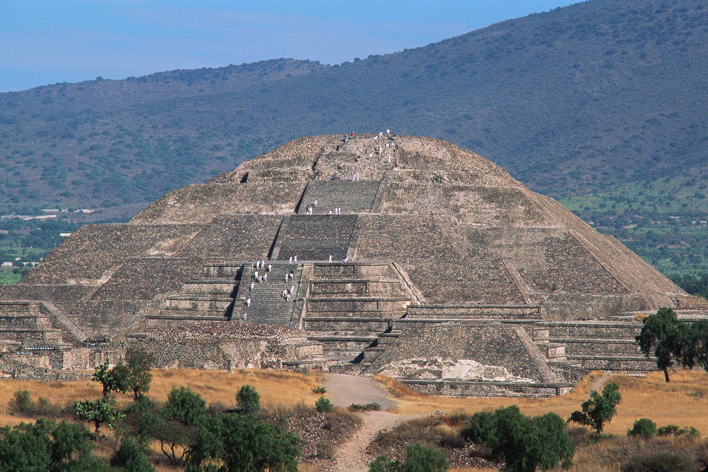 Detail of Pyramid of the Moon by Anonymous