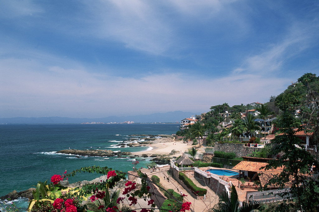 Detail of Beach Resort in Puerto Vallarta by Anonymous