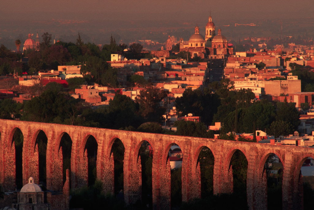 Detail of Aqueduct of Queretaro by Anonymous