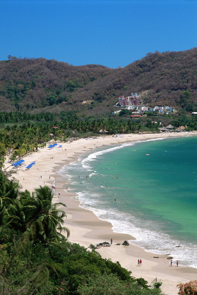 Detail of Aerial View of La Ropa Beach by Anonymous