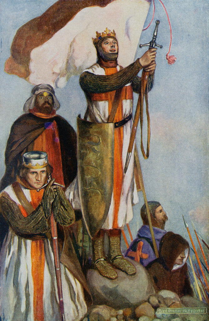Detail of Crusaders Sighting Jerusalem by Anonymous