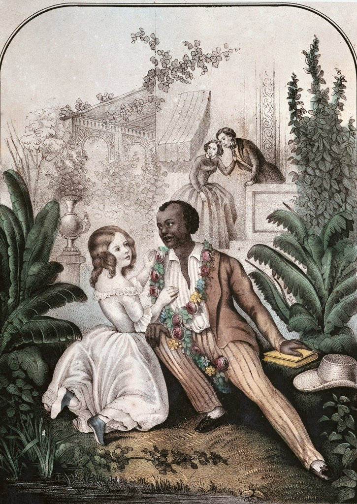 Detail of Scene from Uncle Tom's Cabin by Anonymous