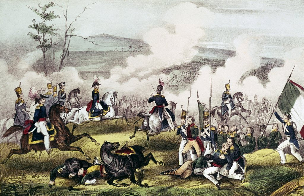 Detail of Palo Alto War Scene by Anonymous