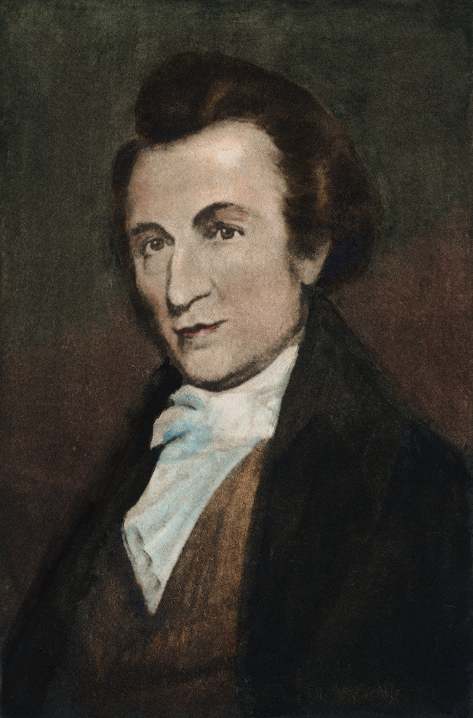 Detail of Portrait of American Author Thomas Paine by Anonymous