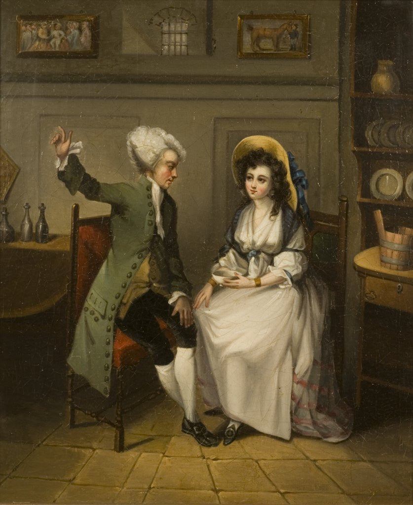 Detail of Lingo and Cowslip by Henry Singleton