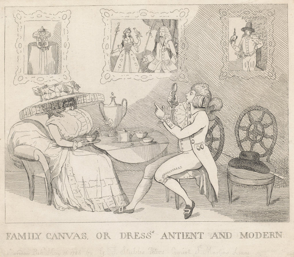 Family Canvas, or Dress's Antient and Modern by George Townly Stubbs