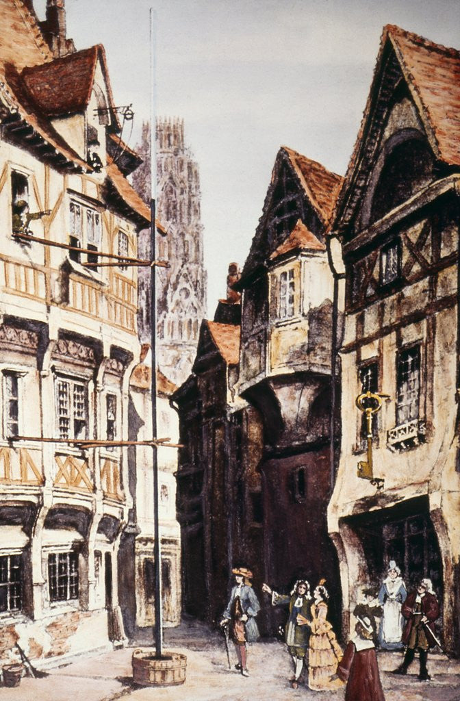 Detail of Pascal's Experiment With The Pressure Of Air by Anonymous