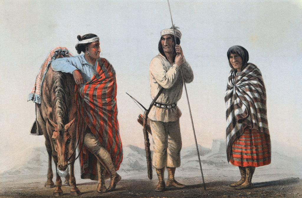 Detail of Portrait of Navajos Indians by Corbis