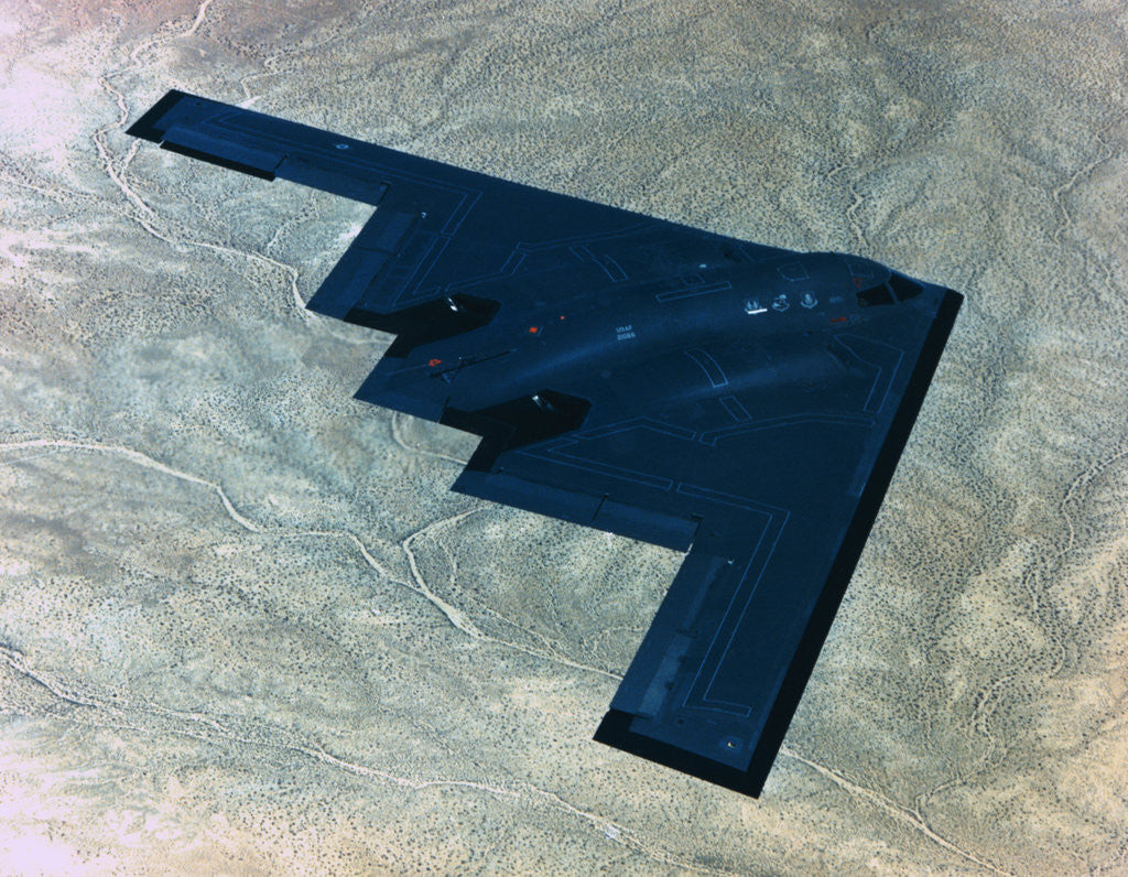 Detail of B-2 Bomber by Anonymous