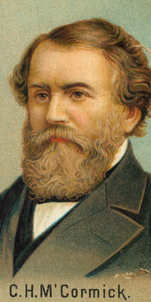 Detail of Inventor Cyrus McCormick by Corbis