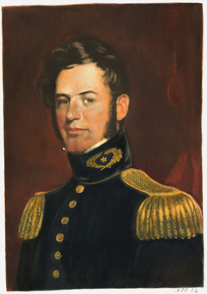 Detail of Robert E. Lee Smiling by Anonymous