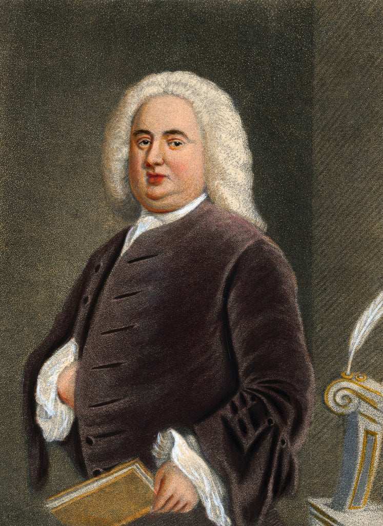 Detail of Novelist Samuel Richardson by Anonymous