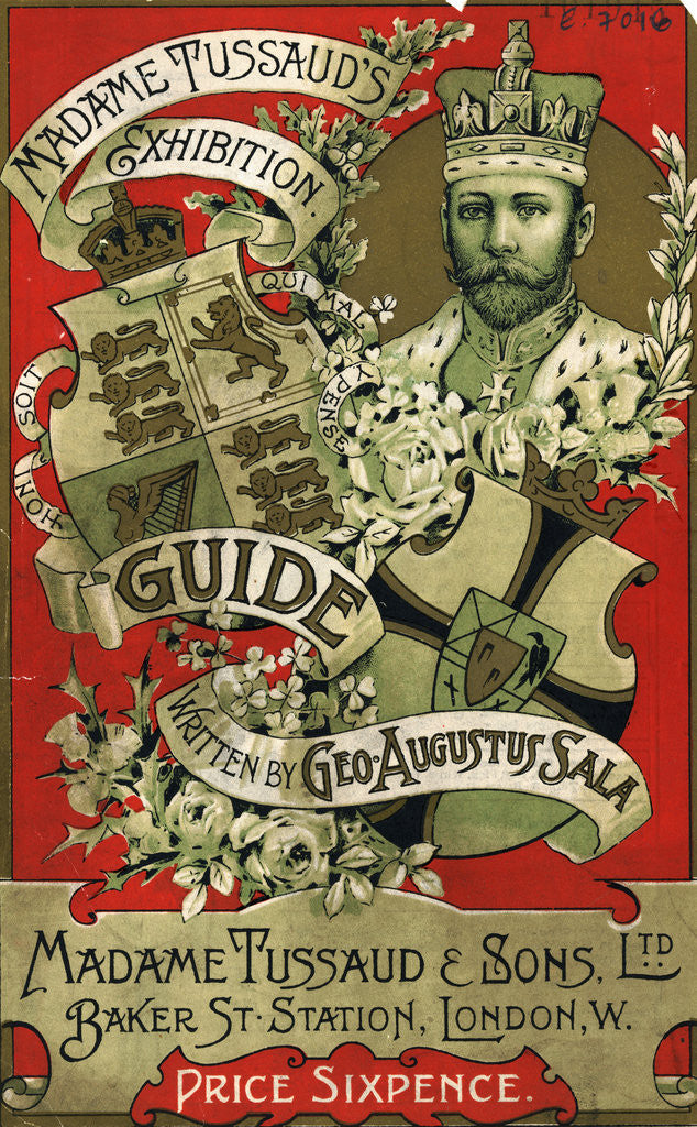 Detail of Cover to Museum Guide Book by Anonymous