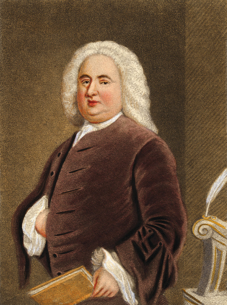 Detail of Novelist Samuel Richardson by Anonymous