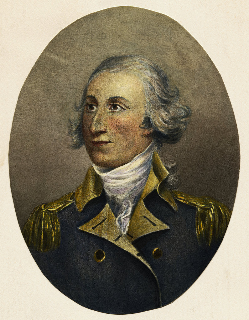 Detail of Portrait of Philip John Schuyler by Anonymous