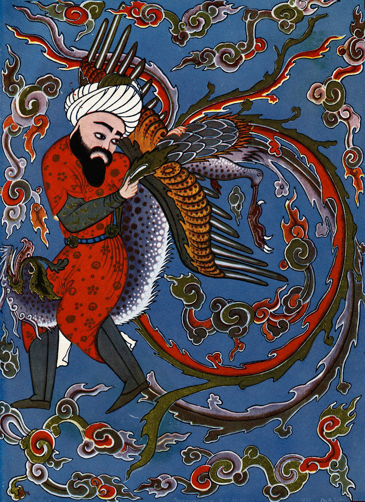 Detail of Hippocrates with Fable Animal by Anonymous