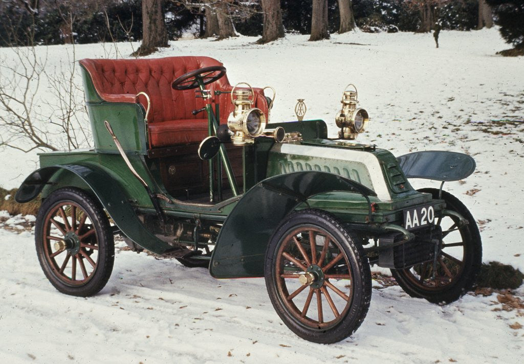 Detail of 1903 De Dion Bouton Car by Anonymous
