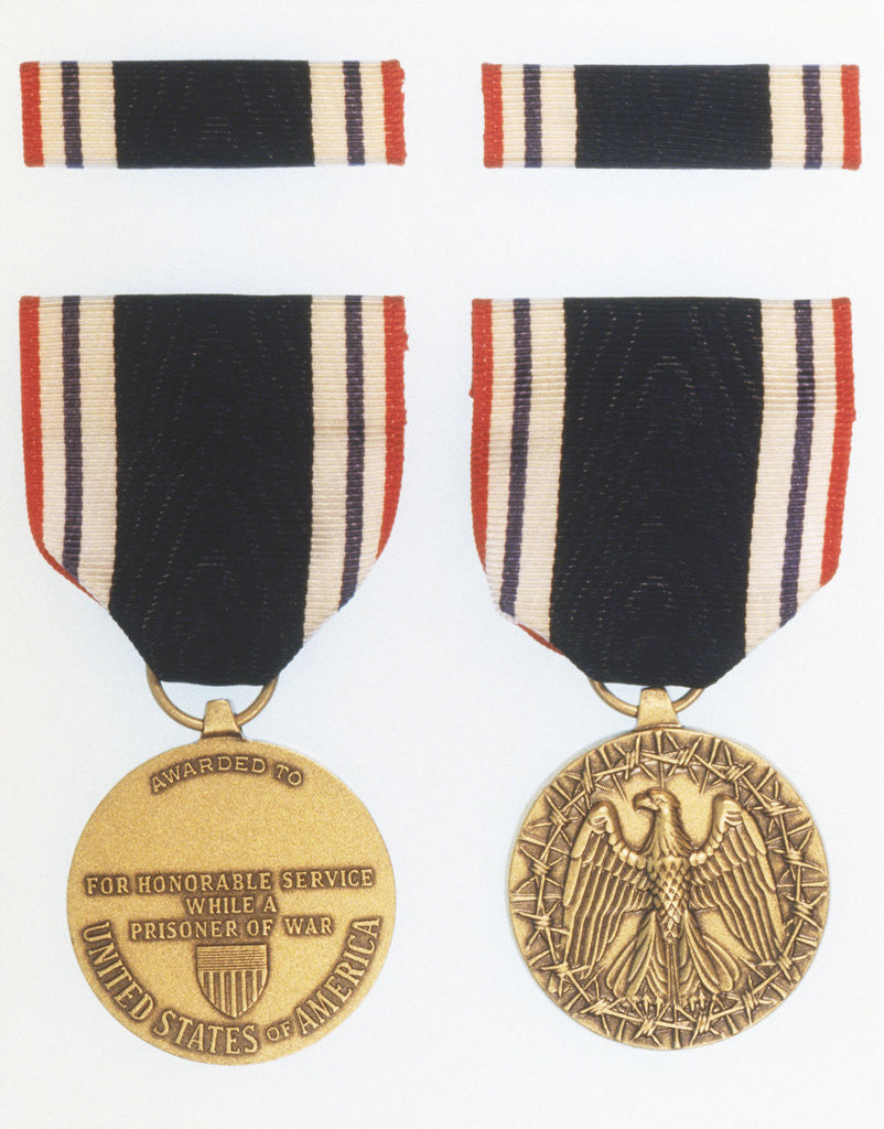Detail of Prisoner-of-War Medal by Anonymous