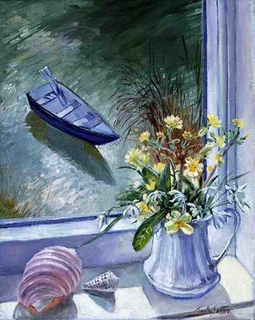 Detail of First Flowers and Shells by Timothy Easton