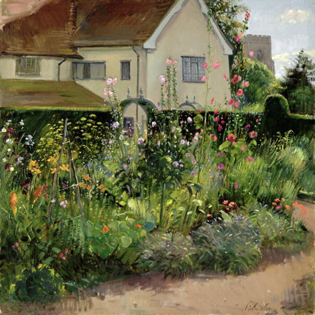 Detail of Corner of the Herb Garden by Timothy Easton