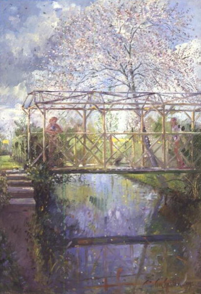 Detail of The Trellis Crossing by Timothy Easton