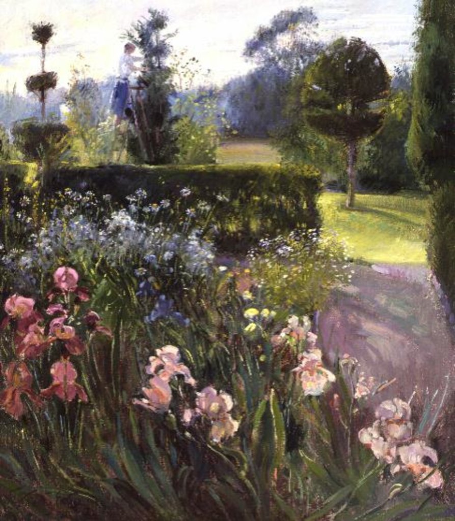 Detail of In the Garden - June by Timothy Easton