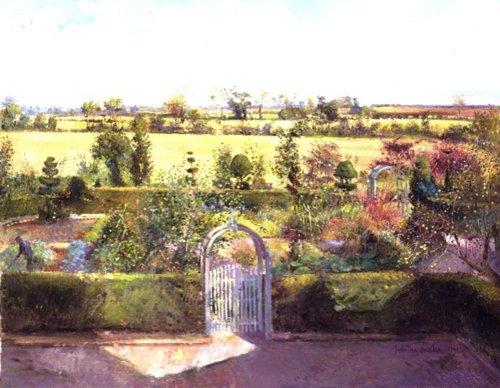 Detail of The Herb Garden After the Harvest by Timothy Easton
